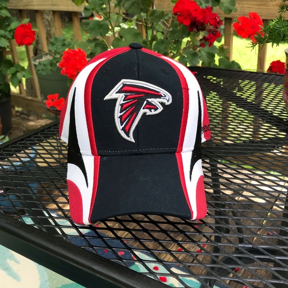 Reebok NFL Atlanta Falcons Hard Brim Snap Back Baseball Cap Unworn Condition - Picture 2 of 10